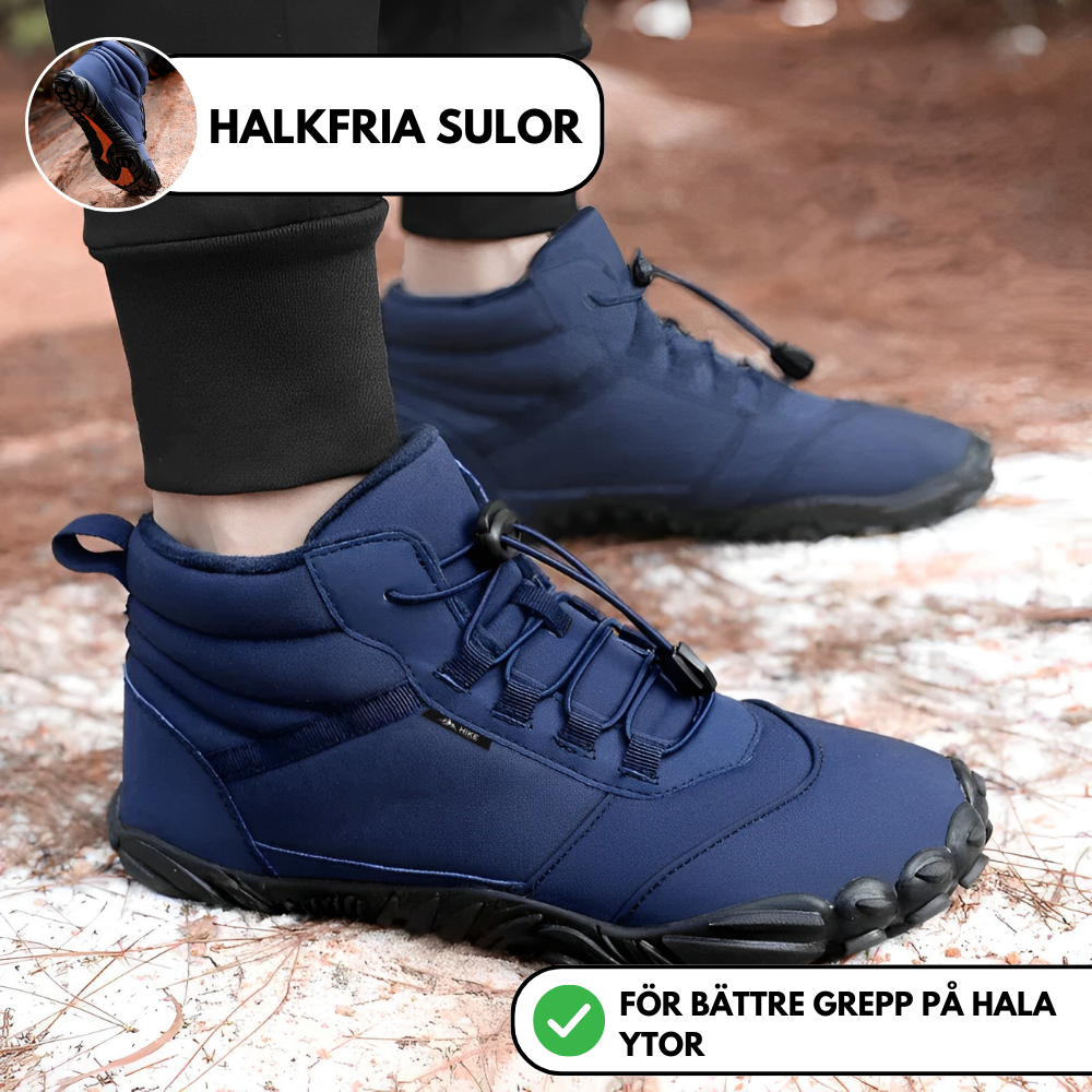 Evian Master - Halkfri och universell barfotasko för vinterbruk